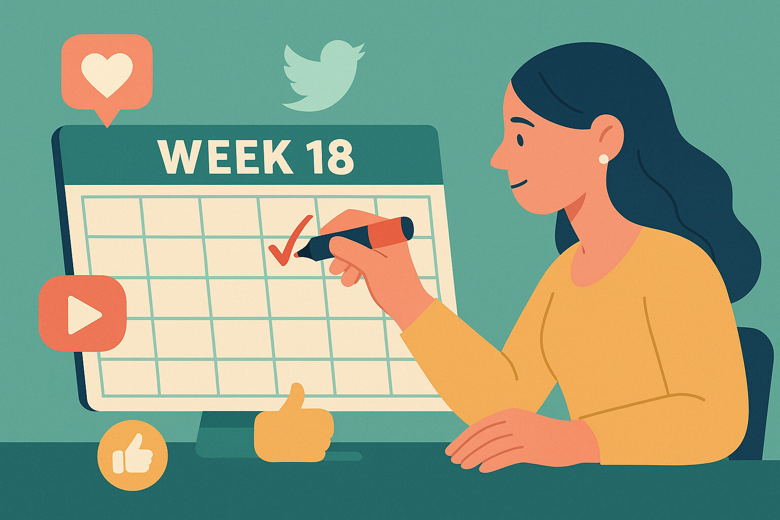 How to Plan Social Media Campaigns Around Calendar Week Numbers