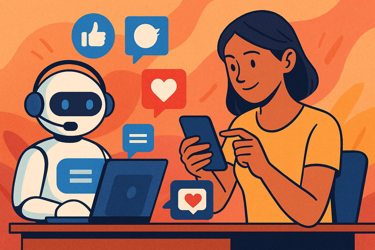 How AI Chat Assistants Improve Social Media Response Times