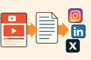 Turn YouTube Video Transcripts into Social Media Posts